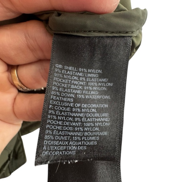 The North Face Olive 700 Puffer Down Jacket Women’s Size Medium - Picture 5 of 8